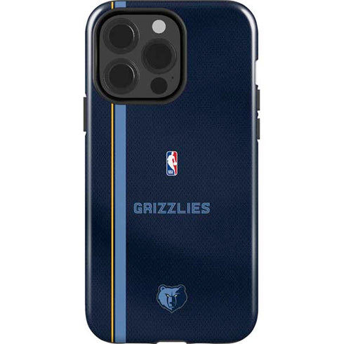 NBA Memphis Grizzlies Jersey iPhone 15 Pro Impact Case